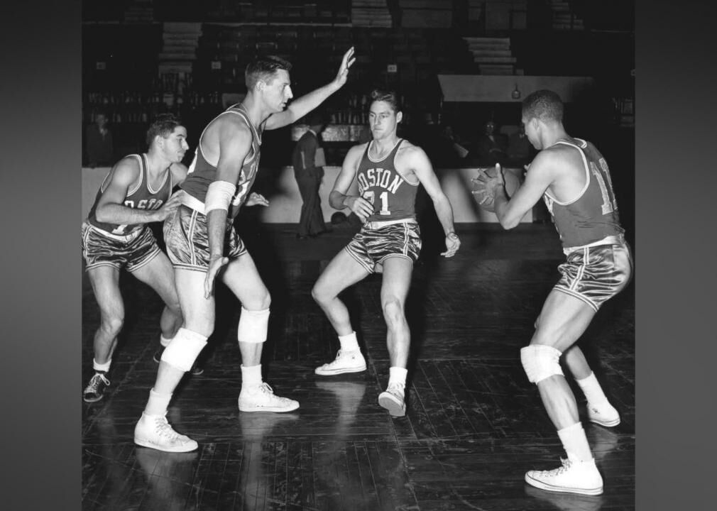 1950: The first Black players enter the NBA